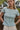 Sailor Ribbed Button Front Short Sleeve Knit Top