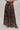 Leopard Print Satin Pleated Wide Leg Trousers