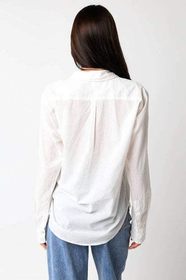 Marisol White Button Down Top