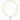 classic gold 2mm bracelet - classic pearl 8mm charm