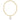 classic gold 3mm bracelet - classic pearl 10mm charm