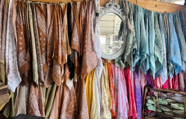 Terracotta Hues Hand Dyed Bandanas (slides sold separately)