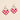 Deirdre Crimson & Pink Checkmate Lover Earrings