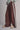 Roxy Chocolate Brown Wide Leg Stripe Pants