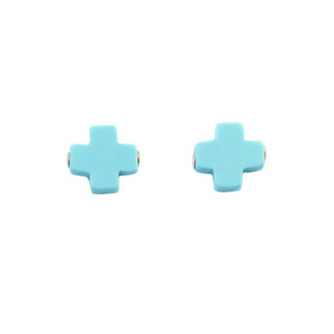 Signature Cross Stud - Multiple Colors