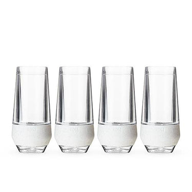 Champagne Freeze Cooling Cups (Set of 4) in Glitter