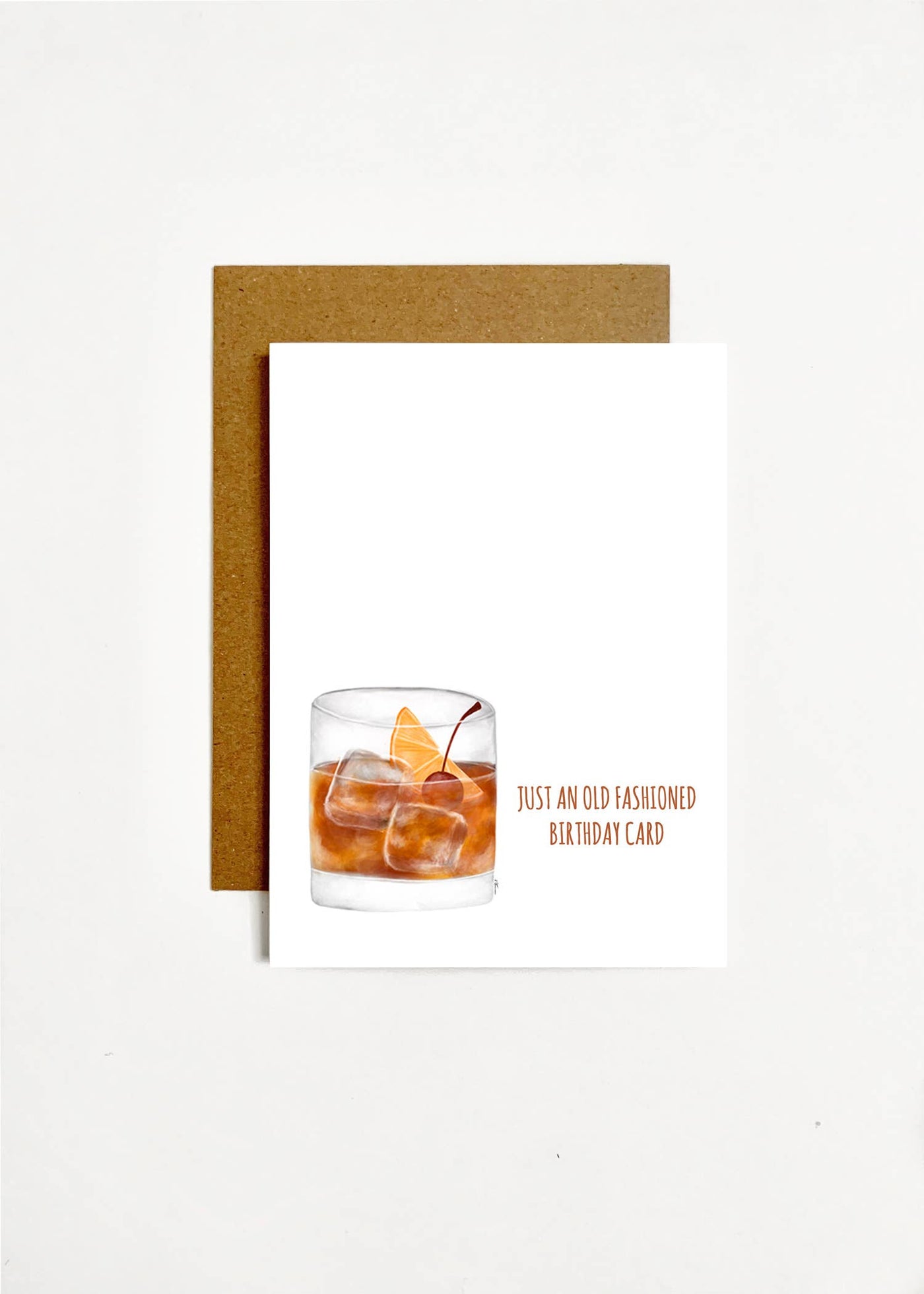 Just An Old Fashioned Birthday Card