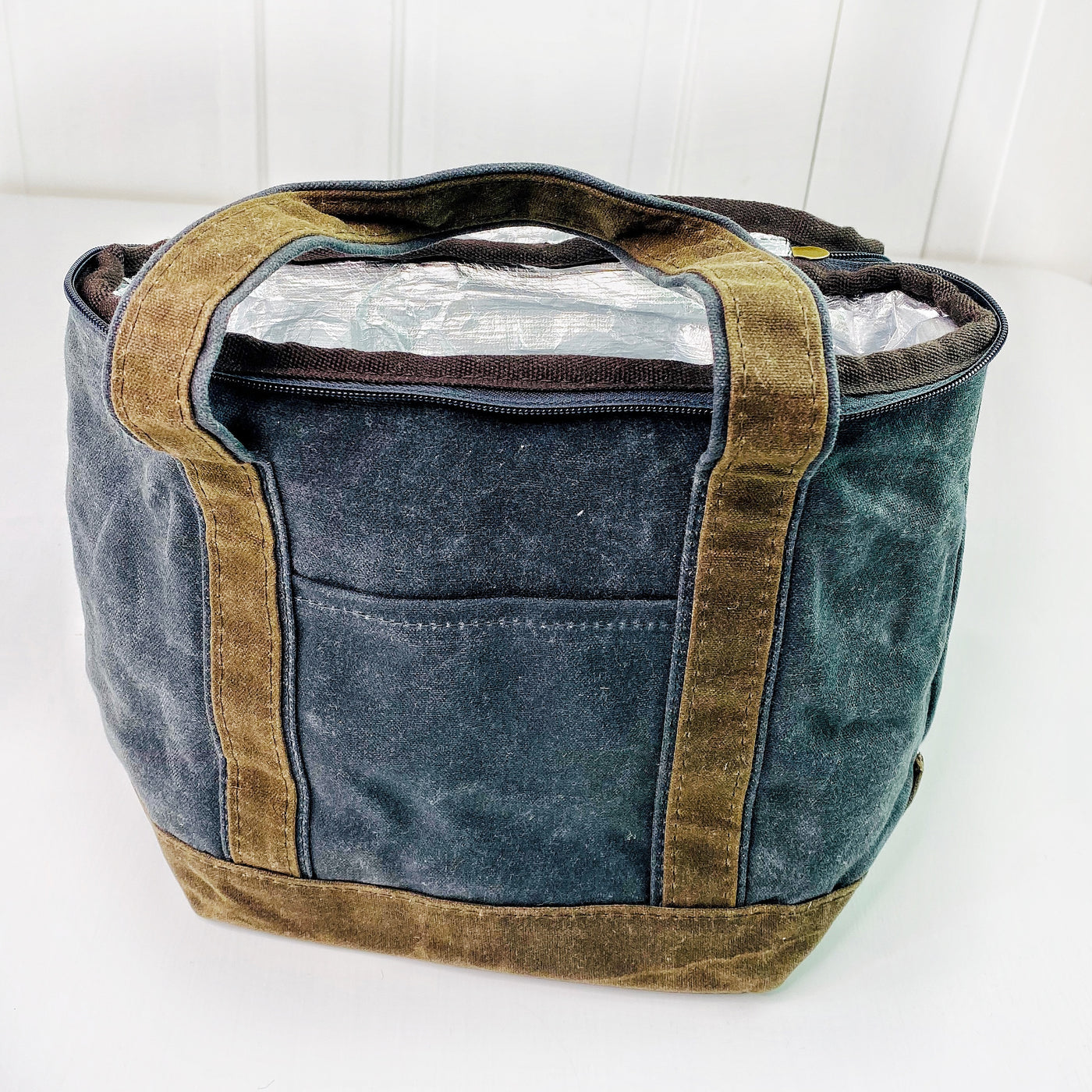 Waxed Canvas Lunch Tote-Small