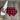 Red & Black Buffalo Check Dog Bandana - Christmas Collection