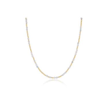 15" CHOKER HOPE UNWRITTEN Gemstones - Various Colors