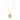 16" NECKLACE GOLD - CHERISH MEDIUM GOLD LOCKET