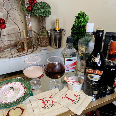 Cocktail Hour- Candy Cane Martini