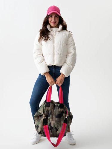 Ezra Puffy Travel Tote-Various Colors