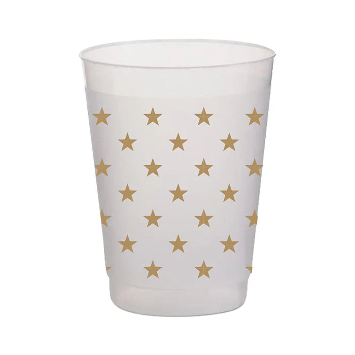 Gold Stars Frostflex Cups