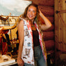 Thunderbird Boots Sand Quilted Ruby Vest