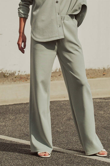 Remington Cotton Blend Wide Leg Drawstring Pants