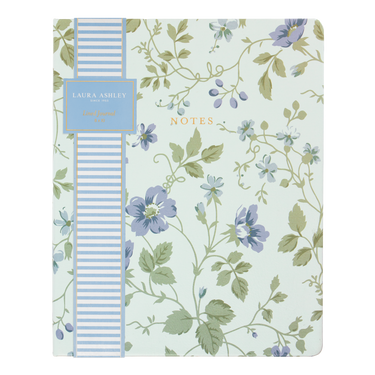 Laura Ashley Heirloom Cottage Journal Blue 8x10
