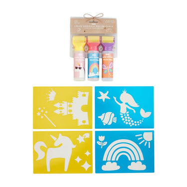 Sidewalk Roller Chalk Set