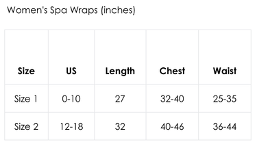 Seersucker Spa Wrap