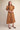 Puff Sleeve Pleated Lurex Midi Dress - Camel