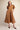 Puff Sleeve Pleated Lurex Midi Dress - Camel