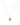 16" Necklace Gold - Inspire Love Small Gold Charm