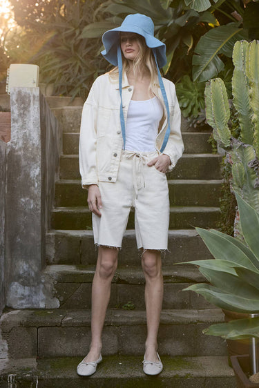 Reynold Minimal Everyday Cotton Trucker Jacket
