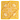 Yellow bandana with leaf pattern on a white background
