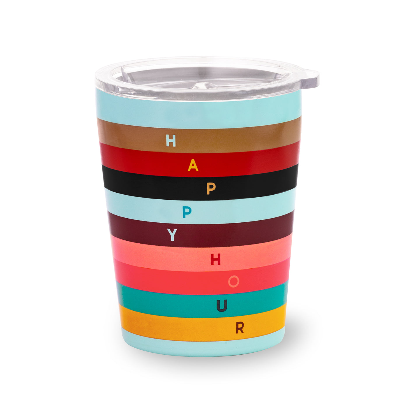 Happy Hour Stainless Steel Cocktail Tumbler