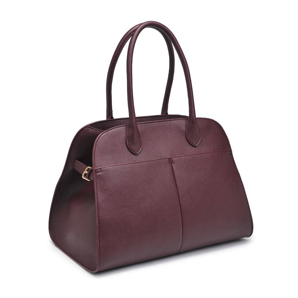 Janice Satchel: Burgundy