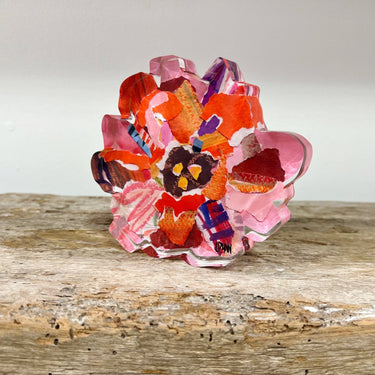Poppy Bold Bloom Acrylic by Lauren Dunn