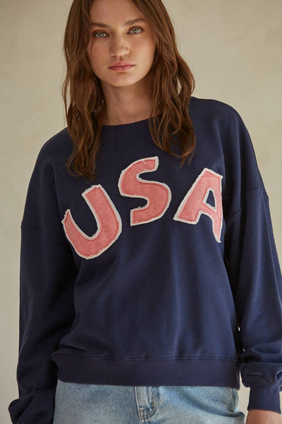 Good 'Ol USA Patch Pullover