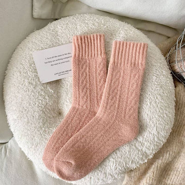 Geometry Thickened Socks for Fall & Winter