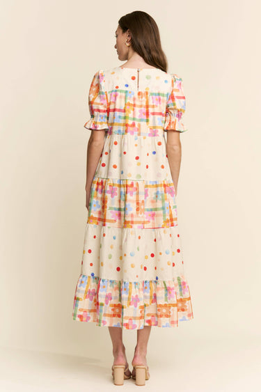 Amabel Summer Mixed Print Dress