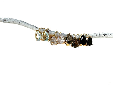 Crystal Huggy Earring