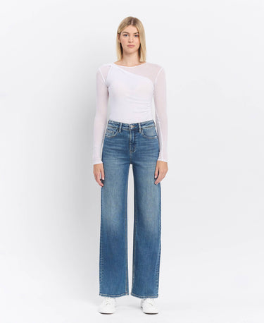 Missy Super High Rise Wide Leg Jeans