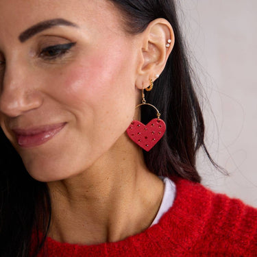 Pyper Crimson Shimmer Jeweled Harlow