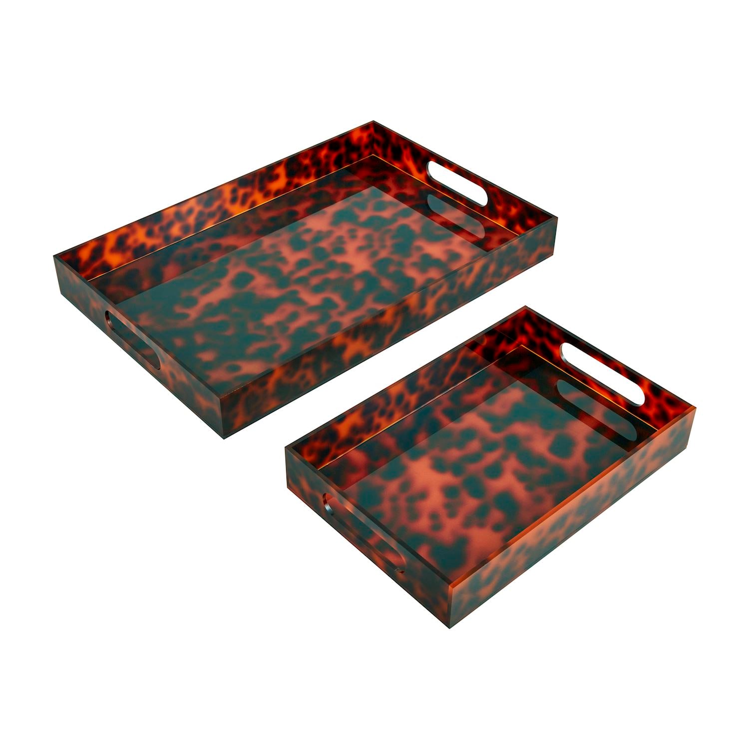 Tortoise Set Tortoise Tray Set – Monogramme No. 29