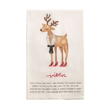 Reindeer Poem Towels (various styles)