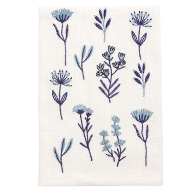 Blue Floral Hand Towels (variety of sytles)