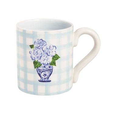 Spring Topiary & Floral Coffee Mugs (assorted styles)