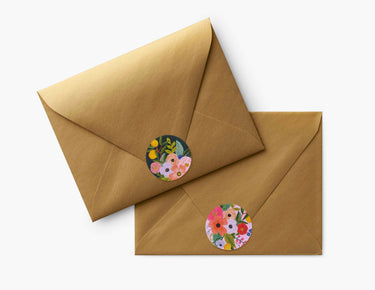 Garden Party Envelope Seals by Rifle Paper Co.