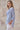 Amelie Coastal Striped Linen-Blend Button Down Shirt