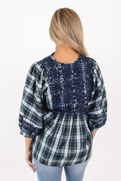 The Shelley Puff Sleeve Tunic