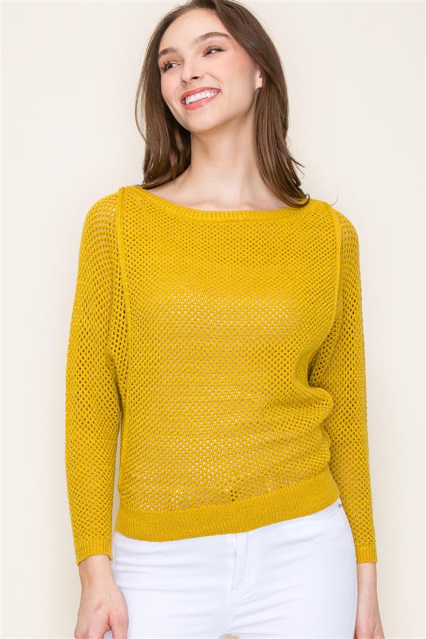 Kendall Crochet Sweater