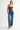 Francine Palazzo Jeans w/ Scissor Cut Hem