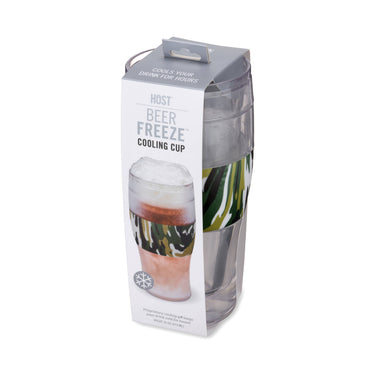 Beer FREEZE™ Cooling Cup Insulated w/Cooling Gel -Green Camo
