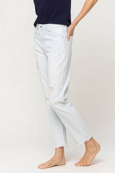 Rosa SUPER HIGH RISE MOM JEANS by Flying Monkey