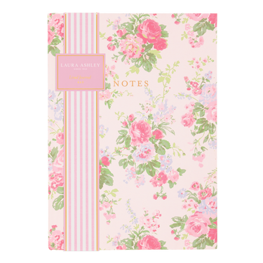Laura Ashley English Garden Journal Hot Pink 6x8