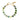 Chrisley Bracelet in Greens